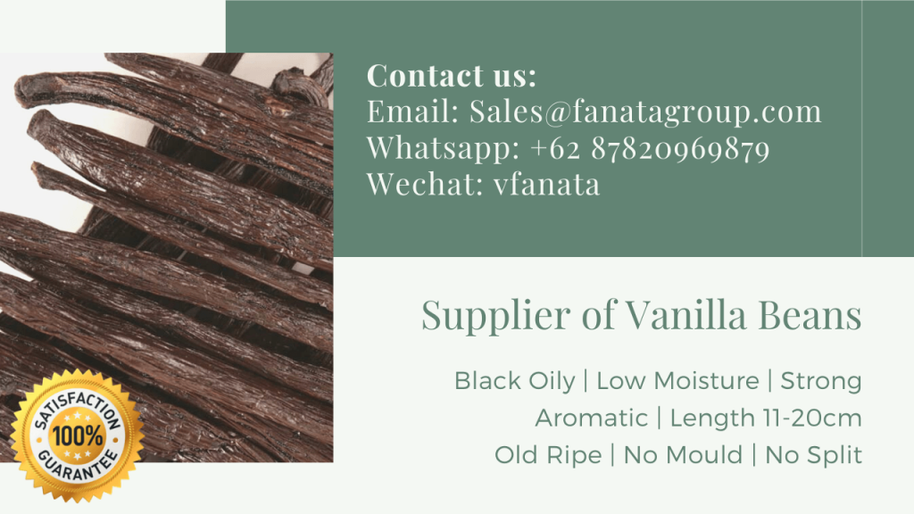 Expensive vanilla beans supplier Indonesia Mexico PNG