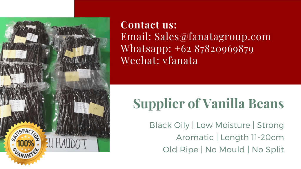 Vanilla Beans in Australia, Wholesale Supplier from Indonesia